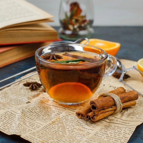 Szklanka XXL do Kawy i Herbaty Duża Pojemność z Uchem 650 ml ORION