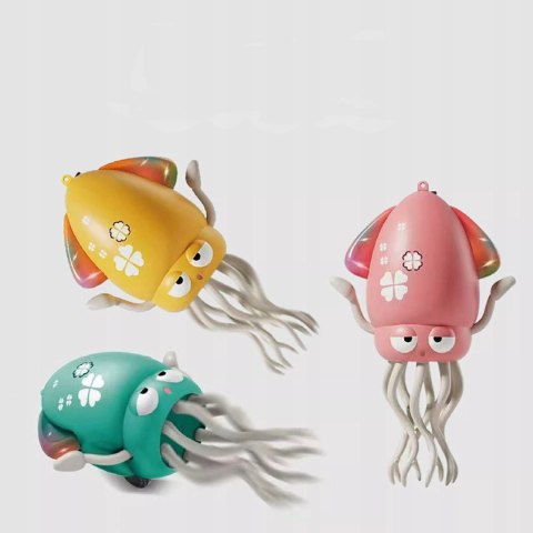 Tańcząca Ośmiornica USB - Zabawka Interaktywna z Muzyką i LED + Wędka Luxma