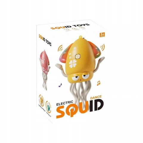 Tańcząca Ośmiornica USB - Zabawka Interaktywna z Muzyką i LED + Wędka Luxma