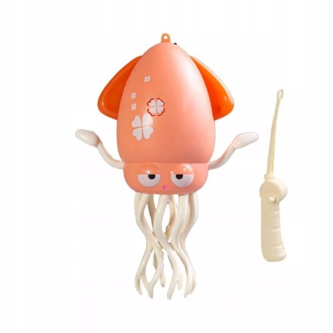 Tańcząca Ośmiornica USB - Zabawka Interaktywna z Muzyką i LED + Wędka Luxma