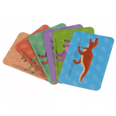 Układanka magnetyczna Montessori dinozaury puzzle magnetyczne dla dzieci Luxma