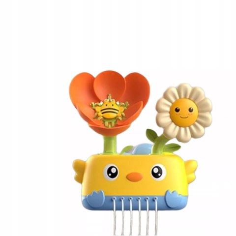 Zabawka wodna do kąpieli dla niemowląt prysznic kwiatek z przyssawkami Luxma