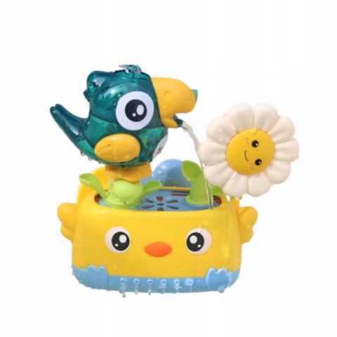 Zabawka wodna do kąpieli dla niemowląt prysznic ptaszek z przyssawkami Luxma