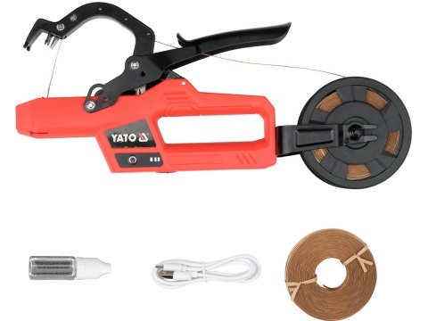 AKUMULATOROWA WIĄZARKA DO PODWIĄZYWANIA ROŚLIN, 3.7V USB-C YATO