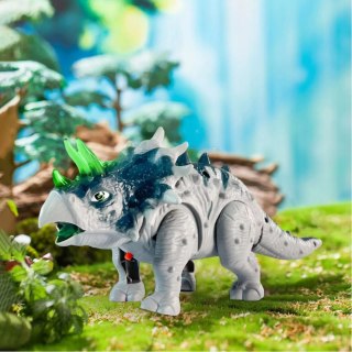 Dinozaur Interaktywny Triceratops - Chodzący, Świecący, Dźwięki dla Dzieci Luxma
