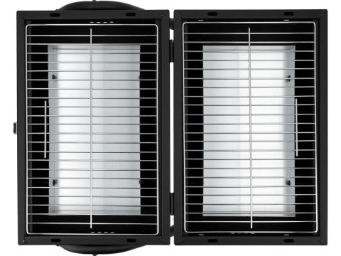 GRILL WĘGLOWY PRZENOŚNY 2XRUSZT 34*21CM LUND