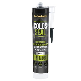 KLEJ USZCZELNIAJĄCY COLOS SEAL BIAŁY 290ML TECHNICQLL