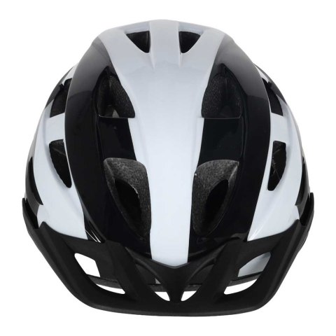 Kask rowerowy na rower RALLEX damski męski regulowany czarno-biały L 58-62cm Kik Sp. z o. o. Sp. k.