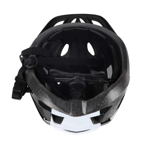 Kask rowerowy na rower RALLEX damski męski regulowany czarno-biały L 58-62cm Kik Sp. z o. o. Sp. k.