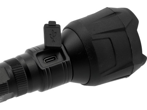 LATARKA AKUMULATOROWA 1000LM, OGUMOWANA, USB-C YATO