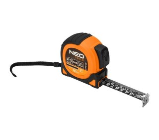 MIARA ZWIJANA STALOWA SUPER BLACK, MAGNES, 10M*25MM NEO