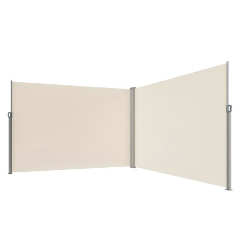 Markiza narożna boczna tarasowa LUARO parawan zwijany 180 x 620 cm beżowy Kik Sp. z o. o. Sp. k.