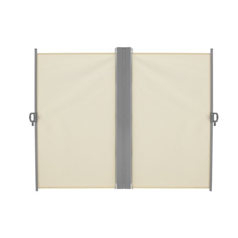 Markiza narożna boczna tarasowa LUARO parawan zwijany 180 x 620 cm beżowy Kik Sp. z o. o. Sp. k.