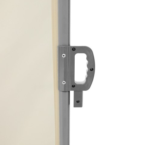 Markiza narożna boczna tarasowa LUARO parawan zwijany 180 x 620 cm beżowy Kik Sp. z o. o. Sp. k.