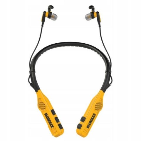 SŁUCHAWKI DOUSZNE EARBUDS Z MIKR. I GŁOŚN. BLUETOOTH 5.0 DEWALT