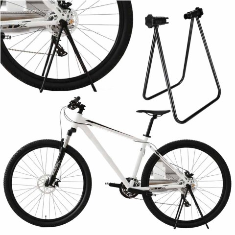 Stojak na rower serwisowy składany metalowy na tylne koło Kik Sp. z o. o. Sp. k.