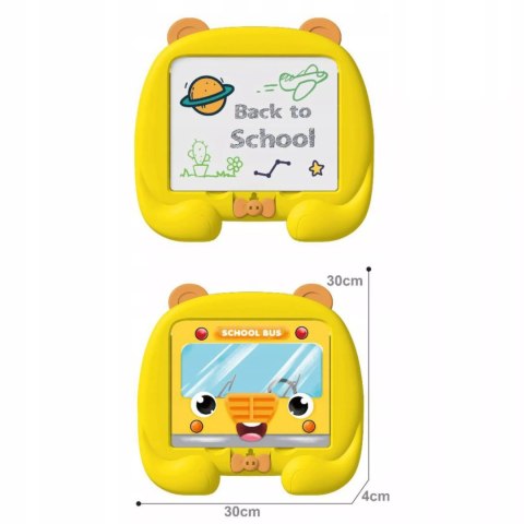 Tablica Magnetyczna Edukacyjna do rysowania dla dzieci układanka pojazdy Luxma