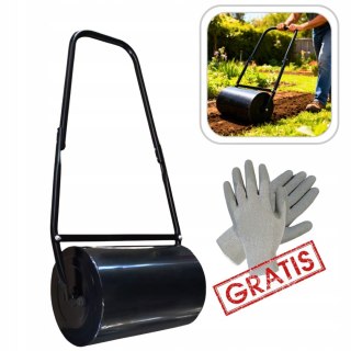 Walec ogrodowy do trawnika 42 cm | 60 kg | Rękawiczki GRATIS