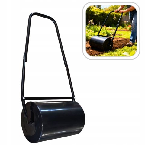 Walec ogrodowy do trawnika 42 cm | 60 kg | Rękawiczki GRATIS
