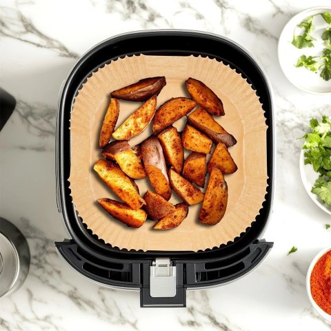 Wkład do Frytkownicy Air Fryer 100 szt. VILDE Papier Kwadratowy 23 x 23 cm
