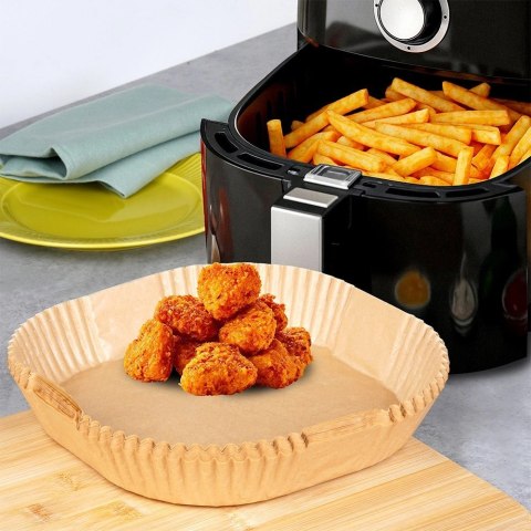Wkład do Frytkownicy Air Fryer 50 szt. VILDE Papier Kwadratowy 23 x 23 cm