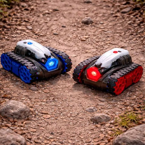 Autka na gąsiennicach na pilota RC REVOLT TG1004T Battle Tanks Pojedynek Laserowy 2.4GHz LED Efekty Dźwiękowe Off-Road Kik Sp. z o. o. Sp. k.
