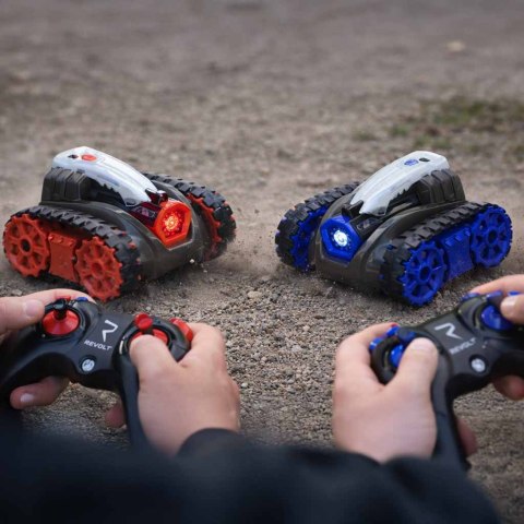 Autka na gąsiennicach na pilota RC REVOLT TG1004T Battle Tanks Pojedynek Laserowy 2.4GHz LED Efekty Dźwiękowe Off-Road Kik Sp. z o. o. Sp. k.