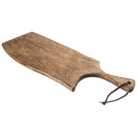 Deska Mangowiec ORION 61 x 22 cm Nieregularna z Uchem do Krojenia