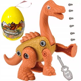 Dinozaur do skręcania dla dzieci - kreatywna zabawka konstrukcyjna DIY Yell Luxma