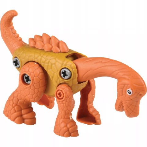 Dinozaur do skręcania dla dzieci - kreatywna zabawka konstrukcyjna DIY Yell Luxma