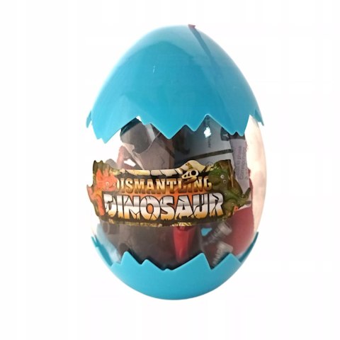 Dinozaur do skręcania dla dzieci - kreatywna zabawka konstrukcyjna DIY blue Luxma