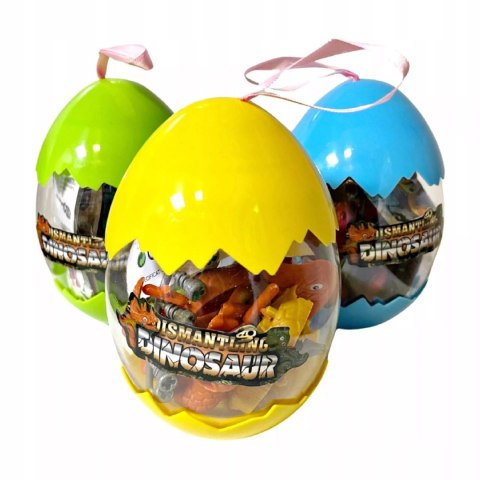 Dinozaur do skręcania dla dzieci - kreatywna zabawka konstrukcyjna DIY gree Luxma