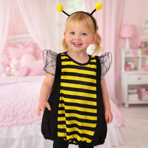 Kostium strój karnawałowy przebranie pszczółka pszczoła opaska 2 el rozmiar S Kik Sp. z o. o. Sp. k.
