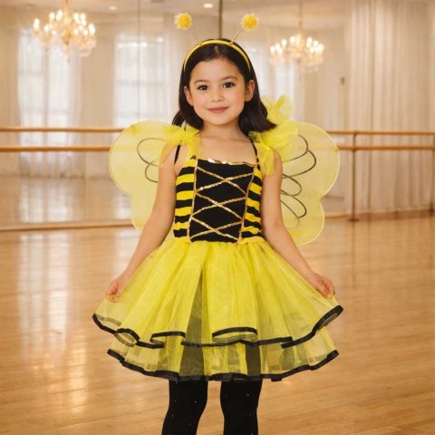 Kostium strój karnawałowy przebranie pszczółka pszczoła opaska 3 el Kik Sp. z o. o. Sp. k.