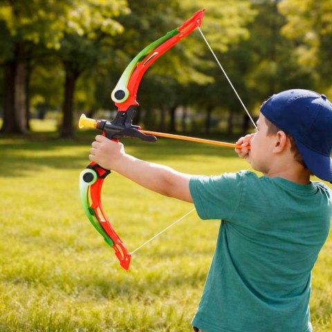 Łuk dla dzieci strzałki i tarcza zestaw strzelecki XXL Kik Sp. z o. o. Sp. k.