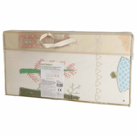 Mata edukacyjna piankowa dwustronna składana 150x200cm drzewa misie Kik Sp. z o. o. Sp. k.