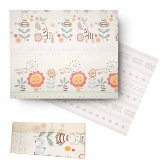 Mata edukacyjna piankowa dwustronna składana 180x200cm zwierzęta wzór Kik Sp. z o. o. Sp. k.