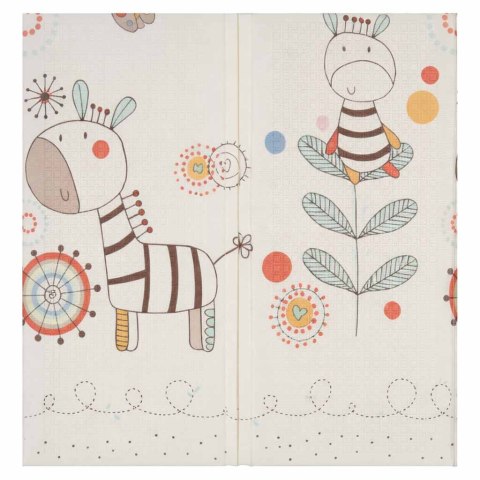 Mata edukacyjna piankowa dwustronna składana 180x200cm zwierzęta wzór Kik Sp. z o. o. Sp. k.