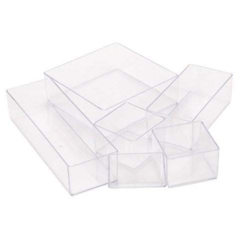 Organizer na Kosmetyki do Makijażu Biżuterię Akrylowy VILDE Zestaw