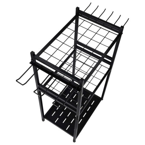 Stojak LUARO na narzędzia ogrodowe grabie łopaty miotły organizer warsztatowy Kik Sp. z o. o. Sp. k.