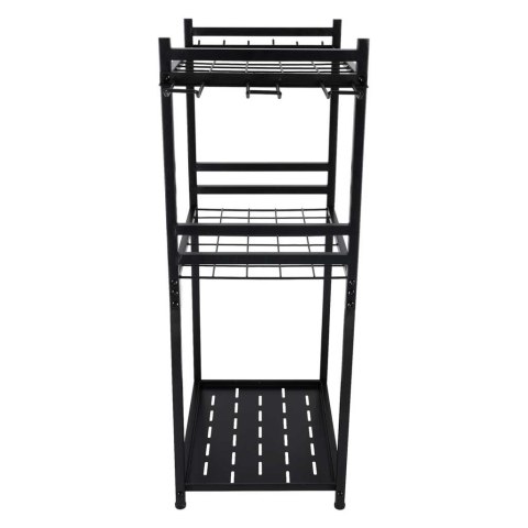 Stojak LUARO na narzędzia ogrodowe grabie łopaty miotły organizer warsztatowy Kik Sp. z o. o. Sp. k.