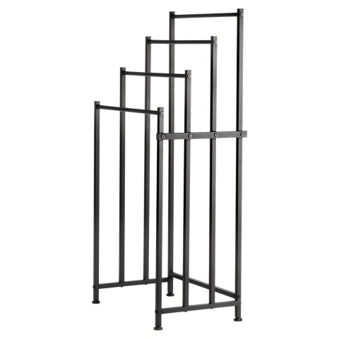 Wieszak na Ręczniki Stojący VILDE Metalowy LOFT 4 Poprzeczki 94,5 cm