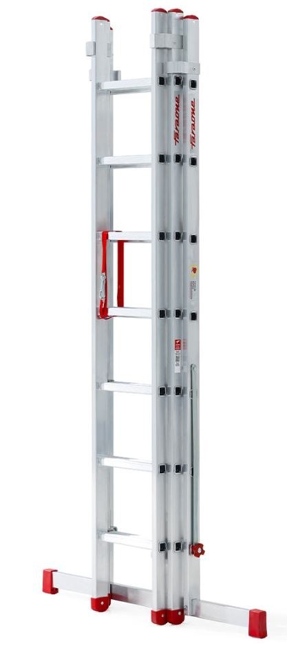 DRABINA TRZYELEMENTOWA 3X9 SZCZEBLI AK280.3SC - F. SCHODOWA FARAONE