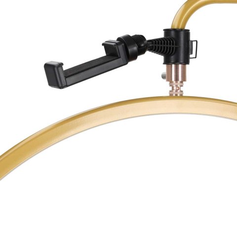 Lampa do przedłużania rzęs LED 36W regulowana kosmetyczna bezcieniowa łuk złota Kik Sp. z o. o. Sp. k.