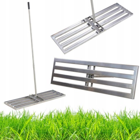 Niwelator ogrodowy 100 cm ze stali TopStoc