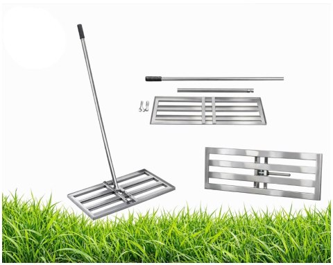 Niwelator ogrodowy 100 cm ze stali TopStoc