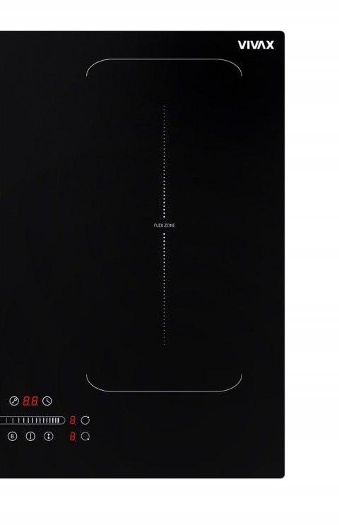 Płyta indukcyjna zabudowy 60cm BH-04MFZIN BOOST TIMER FLEX ZON PÓL 2+3 VIVAX