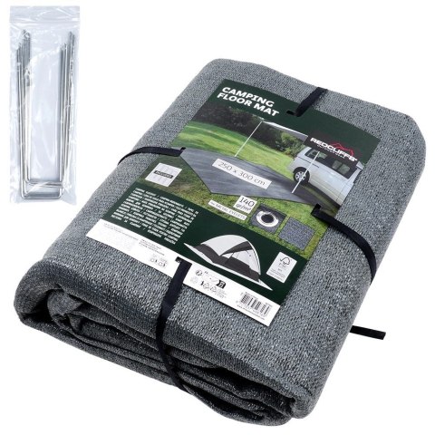 Podłoga do namiotu i przedsionka ze śledziami 250x300 cm 5 el.