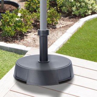 Podstawa do Parasola Ogrodowego Betonowa Antracytowa Solidna VILDE 25 kg