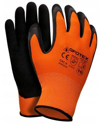 RĘKAWICE OCHRONNE POWLEKANE SPIENIONYM LATEXEM/FOAM ROZ. 11 UN